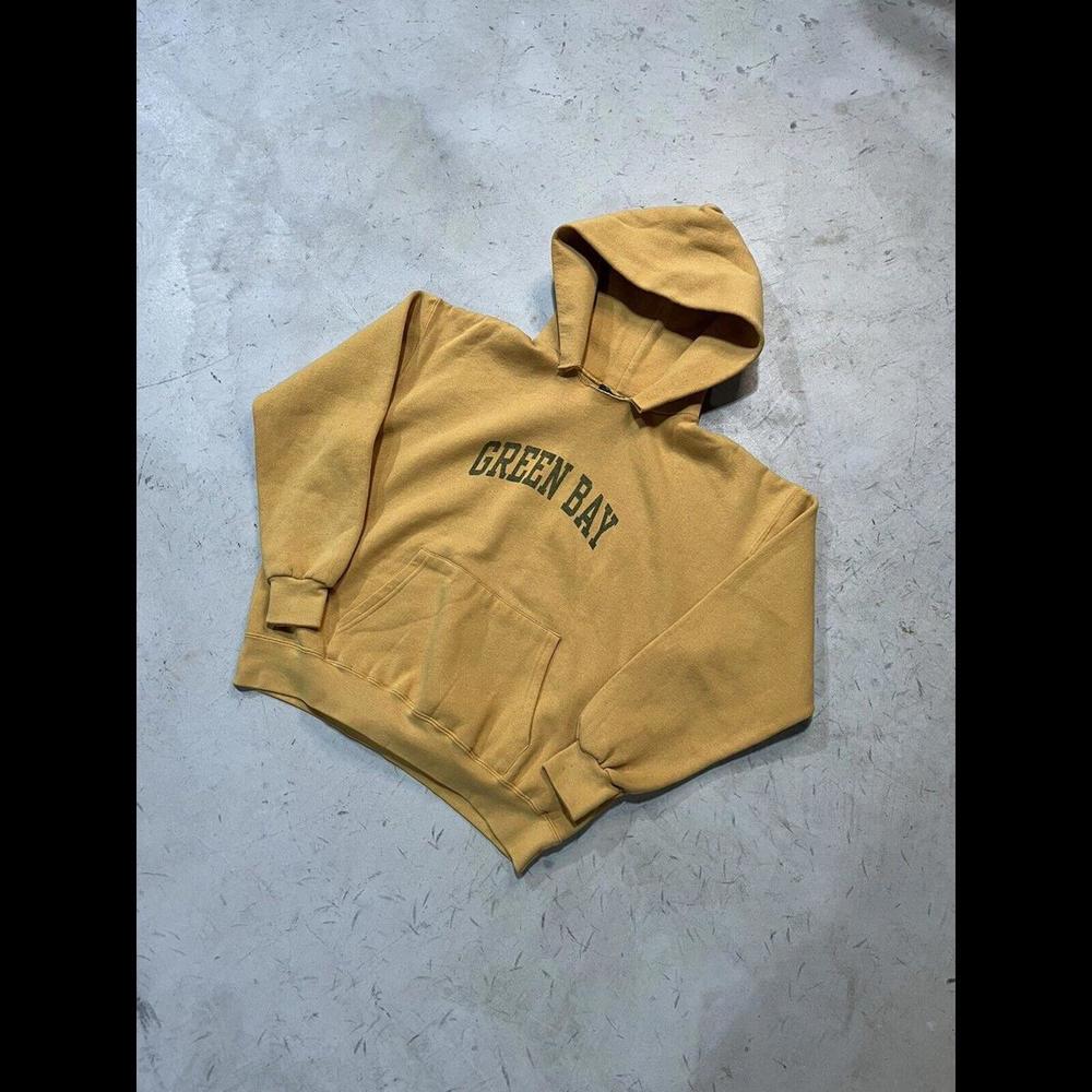 Green Bay Packers Spellout Jansport Mens Hoodie Size M Nfl Football